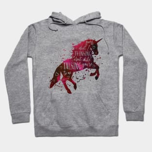 Pink Unicorn Splash Hoodie